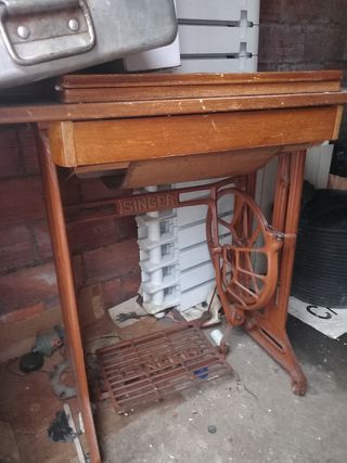 Máquina de coser completa todo original singer