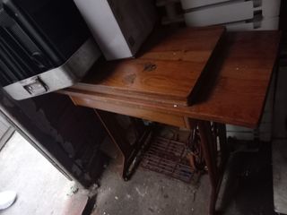 Máquina de coser completa todo original singer