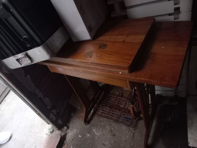 Máquina de coser completa todo original singer