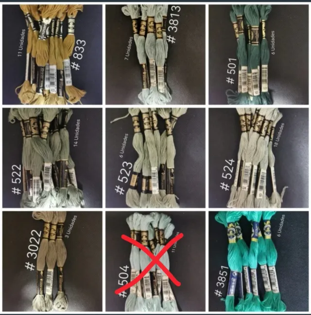 Hilo DMC para bordar