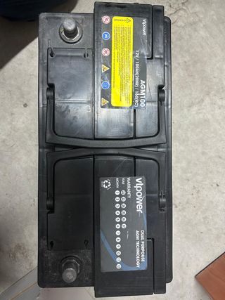 Batería AGM COMPACT - VTPOWER 100