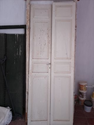 puerta de 2 hojas maciza