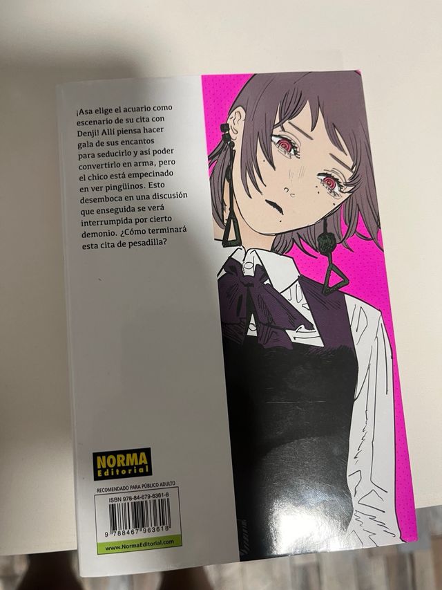 Comic manga chainsaw man