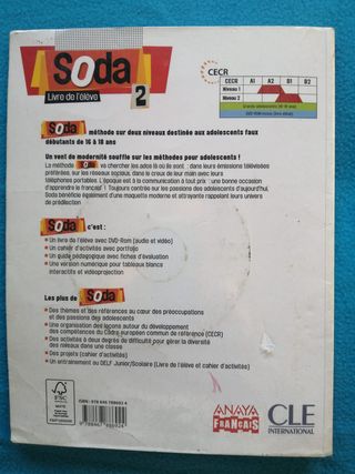 Libro de Texto de francés Soda 2
