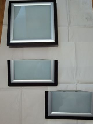 JUEGO TRES LÁMPARAS.DOS PARED Y UNA TECHO