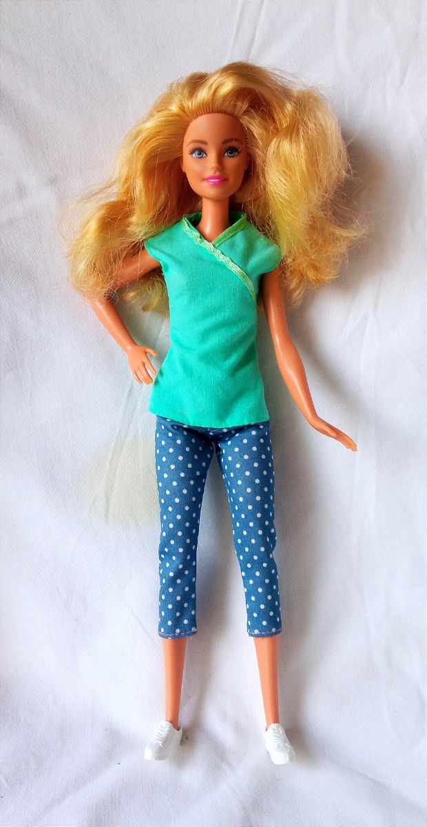 Barbie gambe snodabile veri capelli lunghi mattel