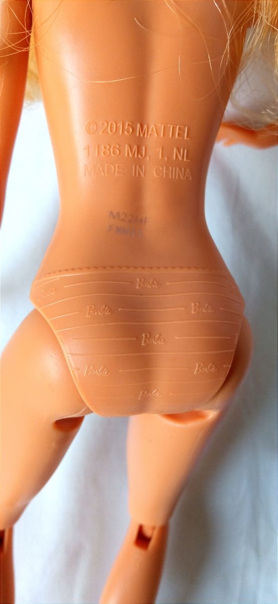 Barbie gambe snodabile veri capelli lunghi mattel