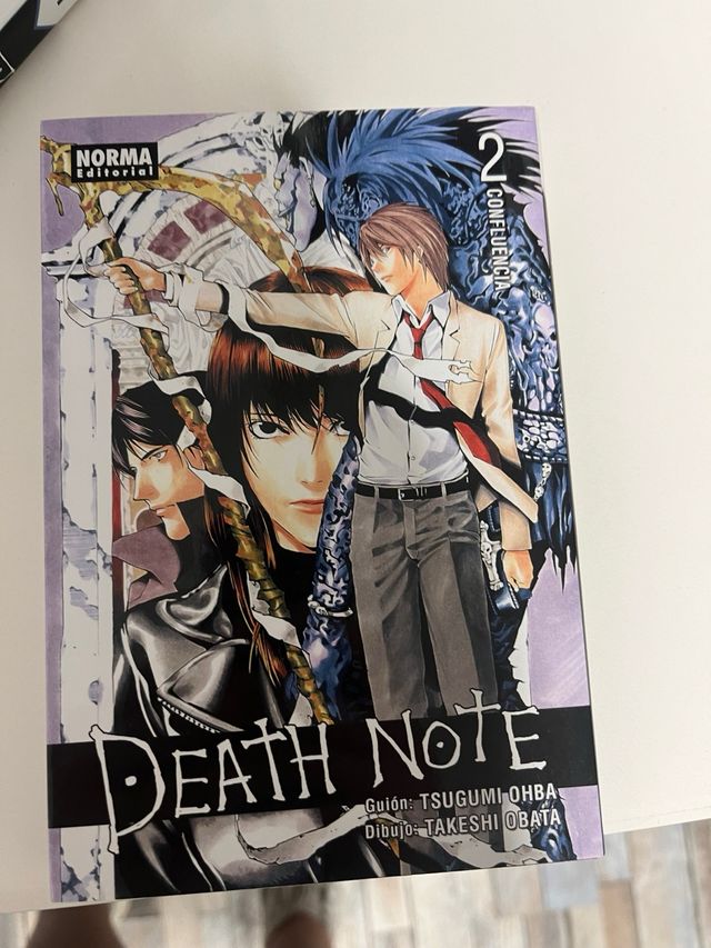 Comic manga death note volumen 2