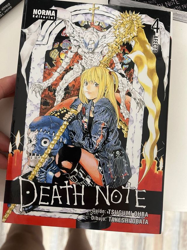 Comic manga Death Note volumen 4