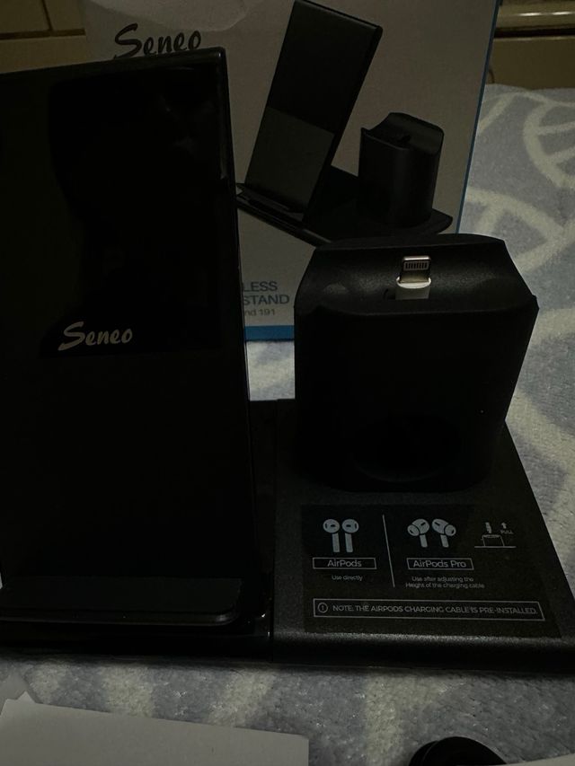 Cargador inalámbrico móvil / AirPods/  iPhone