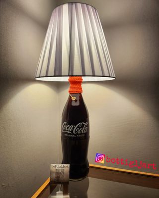 Lampada bottiglia Coca Cola