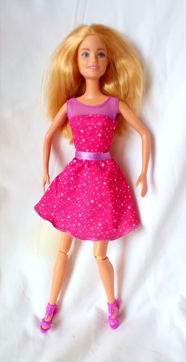 Barbie elegante veri biondi snodabile mattel