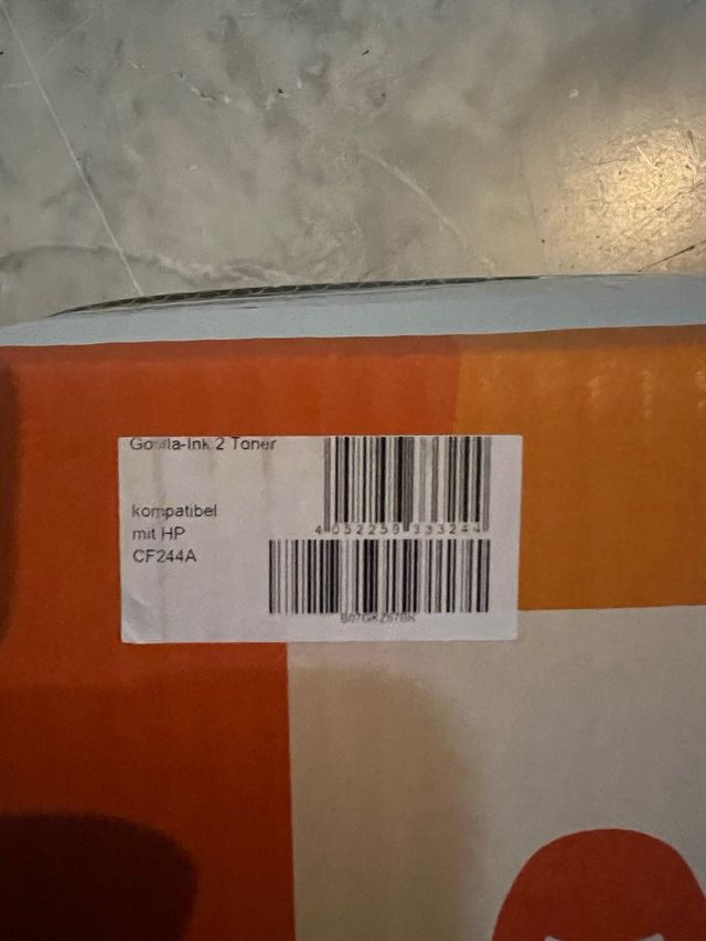 2 Toner XXL Gorilla-Ink per HP CF244A - Nero