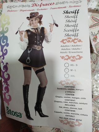 Disfraz adulto Sheriff