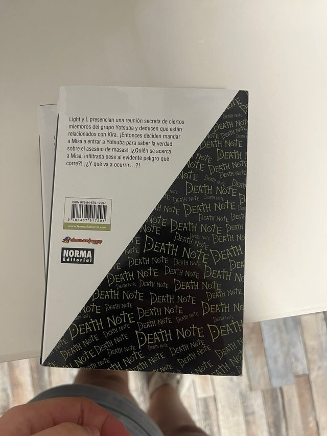 Comic manga Death Note volumen 6
