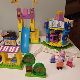 Juego  parque atracciones Peppa Pig