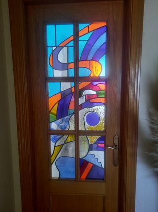 Vidrieras puerta