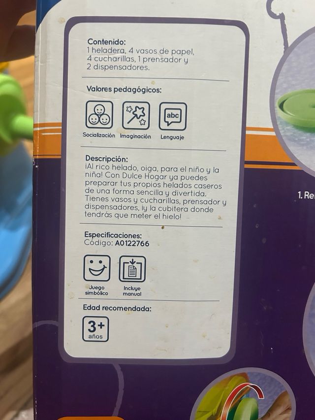 Heladeria juguete