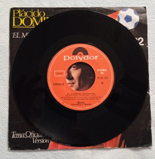 Single vinilo,(España 82).