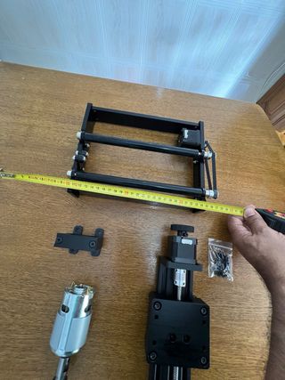 Modulo de grabado giratorio cnc