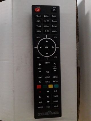 Decodificador satelite Zgemma H8.2H funciona perf.