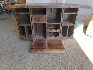 Mueble de cocina de madera maciza india