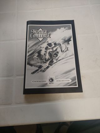 Gioco "Winter Challenge" per console SEGA