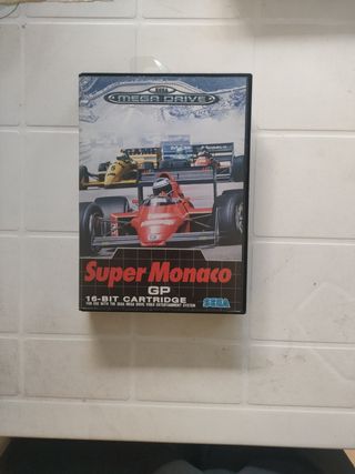 "Super Monaco" gioco per SEGA Mega Drive