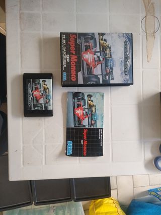 "Super Monaco" gioco per SEGA Mega Drive