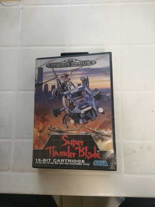 "Super Thunder Blade" gioco per SEGA Mega Drive