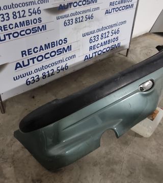 PARAGOLPES TRASERO PEUGEOT 206 2003 CON MOLDURA