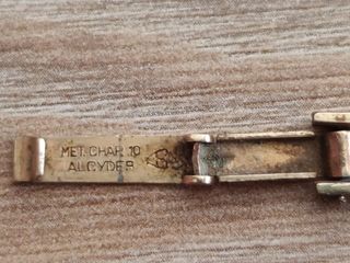 Reloj Dogma chapado oro