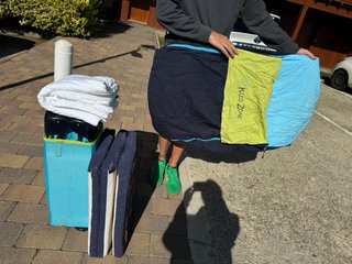 cuna viaje + edredón + saco + sabanas