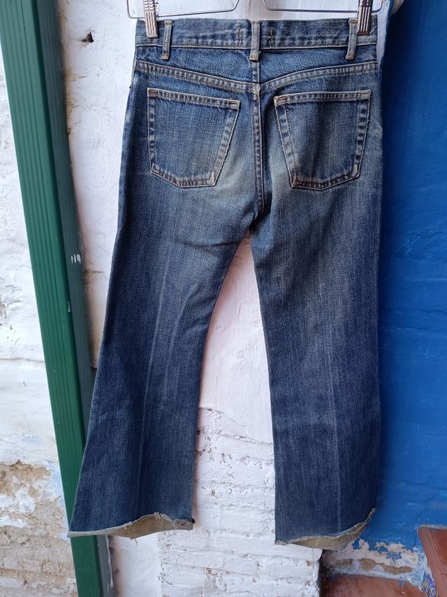 Pantalón campana trafaluc y2k