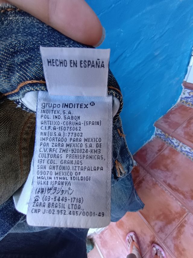 Pantalón campana trafaluc y2k