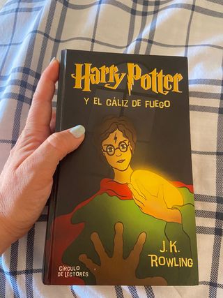 Libro Harry Potter y el cáliz de fuego