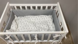 Mini cuna madera colecho