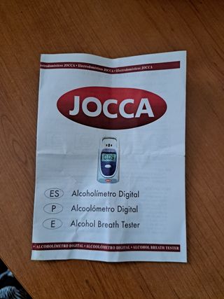 ALCOHOLÍMETRO DIGITAL