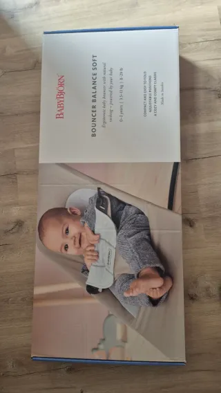 Hamaca ergonómica Babybjorn bebé + funda Minicoton