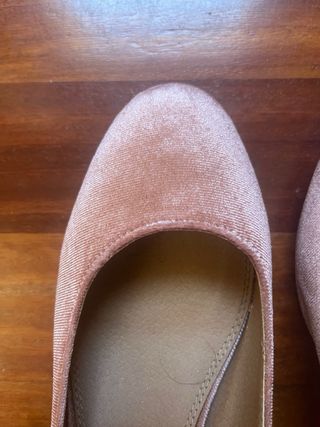 Zapatos de boda rosa palo