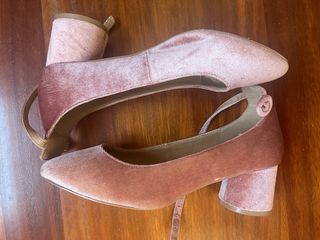 Zapatos de boda rosa palo