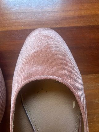 Zapatos de boda rosa palo