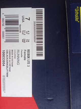 Zapatillas Reebok 37,5