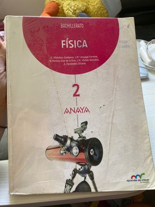 Libro fisica 2º bachillerato