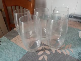 5 vasos altos