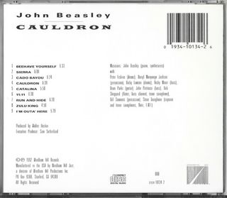 JOHN BEASLEY - Cauldron CD