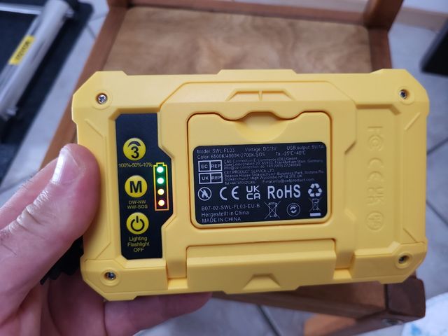 Faretto Ricaricabile