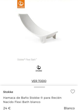 Hamaca bebe para bañera stokke