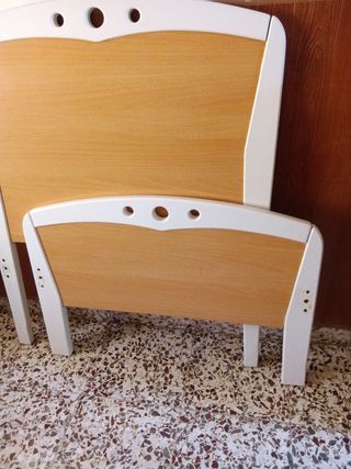 Cabezal y pie de cama