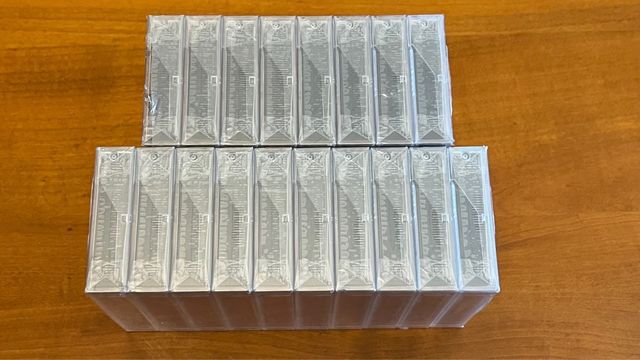 18 tape cinta DAT Master BASF 90 minutos